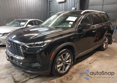 2025 Infiniti Qx60 Luxe Awd z USA, uszkodzony, nr VIN 5N1AL1FS8SC347471